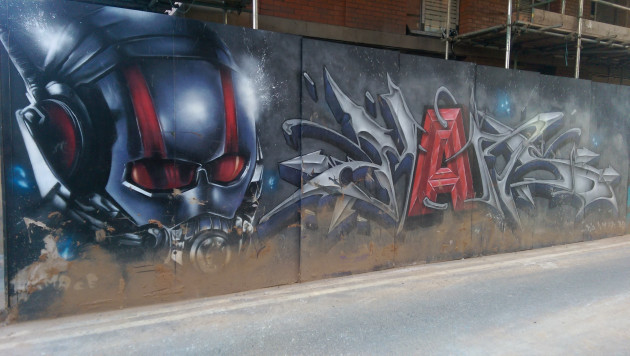 Ant-Man street art